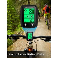 AliExpress NONE 1Set Cycling Computer Speed Sensor for Cycling Bike Sensor for Cycling Computers Cycle Digital Odometer Computer Waterproof LCD
