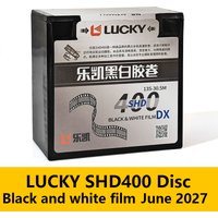 LUCKY SHD400 135mm Black And White Film 30.5 Meters Disc Clear and High resolution(Shelf Life 2027)