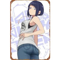 Kyoka Jiro cute n casual Vintage Decoration Poster Garage Wall Decor Metal Tin