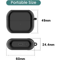 Wireless Charging Case for Galaxy Buds 3 pro Replacement Charging Box with Type-C 590mAh Pairing Support No Earbuds Included