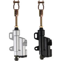 Motorcycle Rear Brake Pump Foot Hydraulic Brake Master Cylinder Pump Pit Pro Trail Dirt Quad Bike ATV Dune Buggy Universal