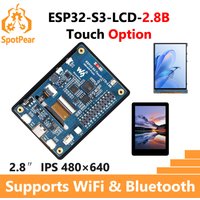 Waveshare ESP32-S3 2.8inch With Touch Options 480×640 IPS LCD 32-bit LX7 Dual-core Processor Supports WiFi & Bluetooth