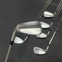 Left Handed Golf Club 7 90 Golf Irons Set Silver 7PCS Set with Steel/Graphite Shafts And Head Covers Golf Club 790 Free Shipping