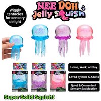 Schylling Nice Cube Squishy Stress Relief Toy, Needoh Soft Squeeze Fidget Cube for Kids & Adults, Anxiety Relief Sensory Toy