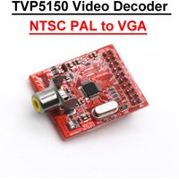 TVP5150 Video Decoder For FPGA SDRAM NTSC PAL TO VGA Digital Video Signals Decoding Analog AV Input Camera VGA Display