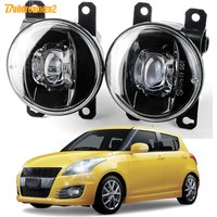 2 Pieces Car Front Fog Light Assembly 30W LED Lens Fog Lamp H11 For Suzuki Swift Sport 2007-2023