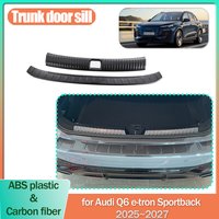 Kofferraum-Einstiegsleiste für Audi Q6 e-tron Sportback SUV S-Line 2025~2027 ABS Kratzfeste Schwellenschutzplatte Zubehör