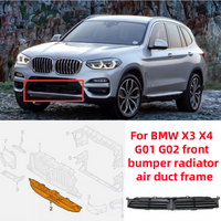 For BMW X3 X4 G01 G02 2018-2021 Car Front Bumper Radiator Intake Duct Support Frame OE: 51137497231