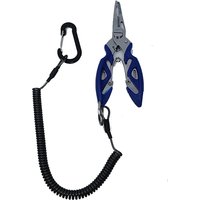 Stainless SteelFishing Pliers Scissors Hook Remover Split Ring Opener Cut line Tie Tools Elasticity Rope Tackle Vise Set Tongs