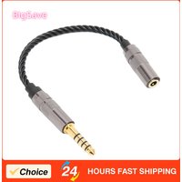Portable Headphone Adapter Cable Gold Plated 4.4MM Balanced Male to 3.5MM Stereo Female Adapter Cord Extension Adapter Cable