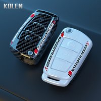 Carbon Fiber Car Remote Key Case Cover For Audi A1 A3 8P A4 A5 A6 C7 A7 S3 S7 S8 R8 Q2 Q3 Q5 Q7 Q8 SQ5 TT RS3 RS6 Accessories