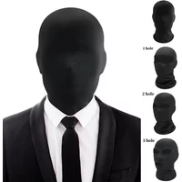 AliExpress NONE Black Full Face No Hole Cover Hat Women Men Army Tactical Cs Balaclava Cap Sun Uv Protection Bike Motorcycle Multi-Hole Ski Mask