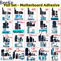 Komplettes Set für iPhone 15 16 17 14 13 12 11 Pro Max Plus SE Motherboard-Kleber FPC-Schaum-Hauptplatine Schwarzer Kühlkörper-Schwamm-Aufkleber