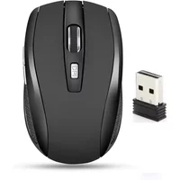 Computer Mouse Wireless USB Adjustable Gamer Gaming 6 Button Optical 2.4 USB Receiver for Computer PC Accessories