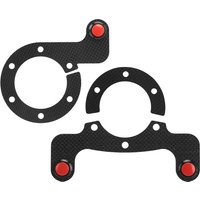 Carbon Fiber External Horn Button Kits for MOMO/OMP/Nardi/ 6 Steering Wheel Steering Wheel Horn Button