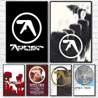 DJ A-Aphex T-Twin Cool Album Poster Wall Art Printing Waterproof Home Living Bed Room Bar Aesthinting For Home Living Room Decor