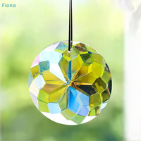 ✔30mm Clear Crystal Glass Prism Hanging Rainbow Maker Suncatcher Home Decoration