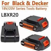 18V/20V 6Ah 8Ah Lithium Battery For Black & Decker LBX20 LBXR20 LB20 LBXR2020 LBX4020 LB2X4020-OPE LBXR20-OPE C