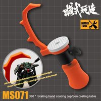 MSWZ MS-071 360° Rotating Hand Coating Cup Pen Painting Table Model Hobby Painting Stand for Gundam Military Model DIY Craft