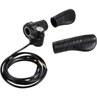 AliExpress JFGRACING Motorcycles Accessories Throttle Turn Grip Throttle Handle Key Kits ABS PVC For Ridstar Q20 Electric Dirt Bike E-bikes Pit Bike