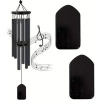 Outdoor Deep Resonance Wind Chimes DIY Creative Garden Yard Decoration Retro Serenity Bell Lucky Pendants