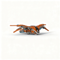 NEW 421PCS MOC Hero Movie Mini Size Benatar No Stand Model Custom Building Blocks DIY Creative Ideas Assembly Display Gift Set