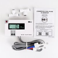 Digital Water Quality Tester Dual Probe Online TDS Detector Input/Output Water Quality Monitor for Tap Water Fish Tank