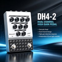 Legendarny wzmacniacz gitarowy Dynamic Overdrive i przedwzmacniacz do gitary elektrycznej Demonfx DH4-2 (VH4)