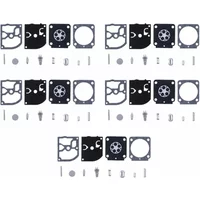5Pcs Carburetor Diaphragm Repair Kit for STIHL BG45/55/65/85 SH55/85 FS38/55/120/200/250/300/350 Zama C1Q-S68G RB-99 Parts