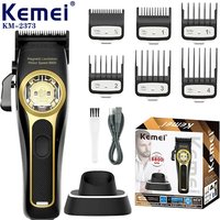 Kemei KM-2373Hair Clipper Magnetic Levitation Motor Hair Clipper Charging Base Men's Hair Clipper image 3