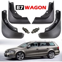 4x For VW Passat B7 3C Variant Estate Wagon 2011 - 2015 Mud Flaps Splash Guard Mudguard Front Rear Car Styling 2012 2013 2014