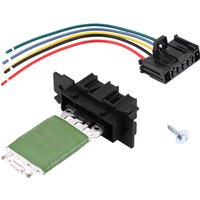Heater Motor Blower Fan Resistor with Wiring Repair Plug Harness for Fiat Grande Punto Qubo new