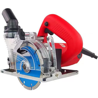 Cortadora Eléctrica Tungfull de 125 mm, Máquina de Corte de Madera sin Polvo, Multifuncional y Práctica para Cortar Mármol, Ladrillo y Azule