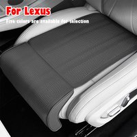 Car Leg Rest Pad All-Season Luxury - Pinhole Ventilated Comfortable Leather Seat Cover with Extended Leg Rest For Lexus RX TX NX