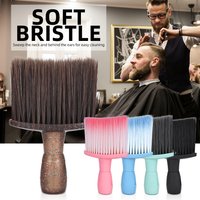 NEW Salon Soft Bristle Hair Brush for Hair Haircut Cleanup Tool, Barber Neck Duster for Removing Hair Clippings and Dust