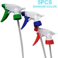 5Pcs Universal Heavy Industrial Chemical Resistant Trigger Sprayer Replacement Nozzle Garden Home Cleaning Gardening Tool