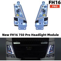 FH16 750 New Pro Headlight Module 1/14 For Tamiya Tractors Volvoo Fh16 Xl750 56375 Beautiful Diy Light Set For Truck Trailers