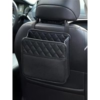 PU Leather Car Seat Organizer Storage Bag for All Vehicle Models Keep Your Ride Neat & Protected with Essential Auto Accessories