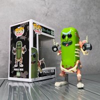 Rick and Morty Vinyl Figure Pickle Rick #333 Funko Pop Official Licensed Collectible Decoration Limited Edition Fan Toy Gift