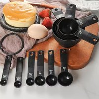 4PCS/6PCS/10PCS/Measuring Cup Measuring Spoon Plastic Baking Set Measuring Cup Measuring Spoon Baking Tool Set