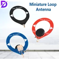 Mini Circle Donut Antenna SW AM/MW WB Medium Short Wave Broadband Receiving for FM Transmission System DIY Projects