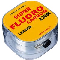 REDTOMATO Fishing Line Fluorocarbon Coated 220M Clear Carbon Fiber Leader Line Fly Fishing Line Pesca