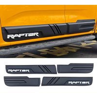 Ford Ranger T9 2023-2025 Accessories Body Trim Panel Door trim Strip Door Edge Guard Panel Black Warrior Anti Scratch Panel