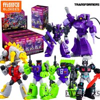BLOKEES Building Block Figure Transformers GALAXY VERSION 4 Shockwave Tarn Ultra Magnus Splicing Model Movable Toy Ornament Gift