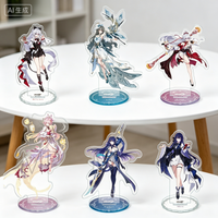 Anime Honkai Impact 3rd 15cm Elysia Kiana Kaslana Kiana Kaslana Acrylic Stand Figure Keychain Tabletop Decorations Souvenir