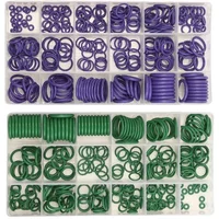 270Pcs 18 Sizes Universal Car Air Conditioning HNBR O Rings Car Auto Repair Tools Rubber Air Conditioning Refrigerant Ring Set