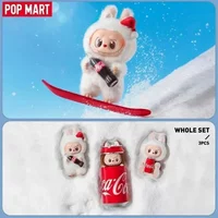 POP MART LABUBU THE MONSTERS COCA-COLA Series Vinyl Face Blind Box Guess Bag Mystery Box Toys Doll Cute Anime Figure Desktop