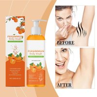 Persimmon Body Wash 120ml Natural Persimmon Deodorizing Soap Smelly Feet Deodorizer Strong Smell Control Cleansing Skin Lotion