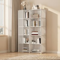 Floor Standing Dustproof Storage Cabinet 1pc Multi Layer Book Clothes Rack Easy Assemble For Office Classroom Dormitory Use