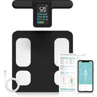 8-Electrode Digital Smart Scale for Body Weight FSA&HSA Eligible with BMI Body Fat Muscle Mass Analyzer Bathroom Scale